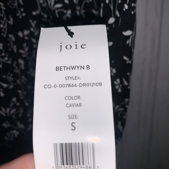 Womens Size S Joie Bethwyn B Silk Wrap Dress NWT - Picture 8 of 10